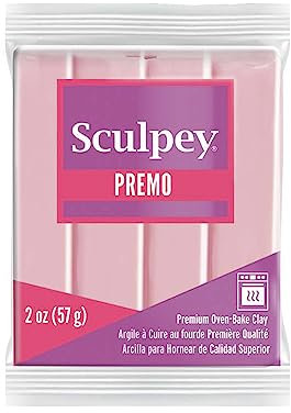 Sculpey Premo Polymer Clay 2oz-Light Pink