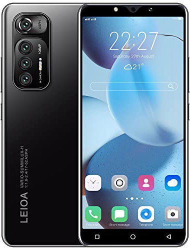McMgc Smartphone Offerta del Giorno, 5.0 inch IPS Display, 16G ROM 128GB Espandibili Cellulare, Android Cellulare Dual SIM Economici Telefoni Mobile ,3G/GSM Cute Cellulari (M10-Black)