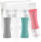 4 Pièces Flacon Vide Voyage, 90ml Bouteille de Voyage Étanches Silicone sans BPA,Convient Aux Lotions, Shampoings, Cosmétiques Camping, Courts Voyages.