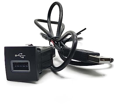 MORREZ 12V/24V Prise Chargeur de Voiture Rapide Allume-Cigare QC3.0 PD Adaptateur d'interface USB adapté for VW adapté for Jetta 5 MK5 adapté for Scirocco adapté for Golf 06-12 (Color : Audio)