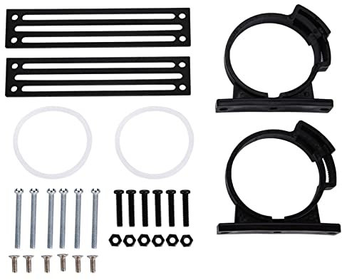 Annadue PC Pump Reservoir Combo, 120 Mm/170 Mm 800 L/h Integrierte Transparente Kühlwassertankpumpe mit Schneller Wärmeableitung, Wärmetauscher für Computer-Wasserkühlungskühler (12cm)