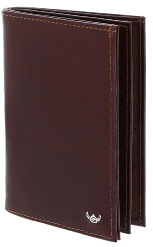 Golden Head Colorado RFID Protect ID Wallet with Note Compartment Tobacco