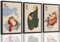 Japanisches Set mit 3 Frosch-Postern auf Leinwand, Wandkunst, lustiges Frosch-Tierbild, Gemälde, Wabi Sabi, Wanddekoration, Vintage, minimalistisch, Matsumoto, Hoji, Dekor-Kunstwerk für Wohnzimmer,