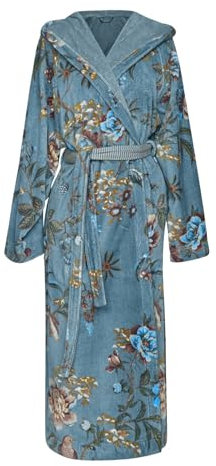 PiP Studio Secret Garden Bademantel Farbe Blue Größe XXL