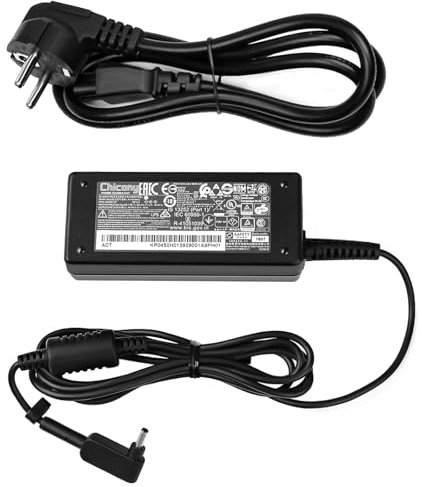 45W Alimentation Chargeur pour Acer Aspire A315-23 A315-24P A315-35 A317-53 A317-54 A317-55P A115-32 A314-22 A314-23P A514-55 A515-45 A517-52 EX215-22 Acer Aspire 3 5 Chargeur (3.0 * 1.0mm)