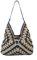Skyearman Sac a Main Femme Grand Sacs Tissés en Paille Tissée pour Femme Sac de Plage D'été de Loisirs Tote Portés épaule Pour Voyage, Date et Vacances (Bleu)