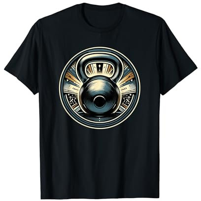 Fitnessstudio Kettlebell T-Shirt