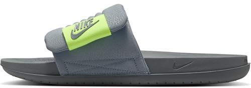 NIKE Herren Offcourt Adjust Sneaker, Cool Grey/Cool Grey-Volt, 40 EU