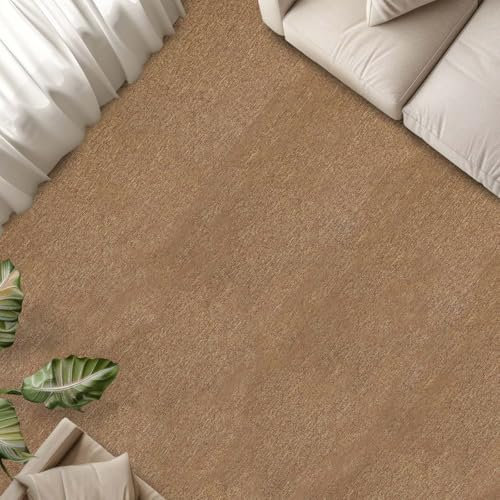 Actiasmat 50x50cm Carpet Tiles 5 Sq M Contract Flooring Tiles with Heavy Duty Bitumen Backing 20 Pack (Beige, 5 Sq. M)