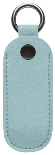 Leather Protective Case for USB Flash Drive, Flash Drive Case, Key Ring, Portable Storage Bag for Students