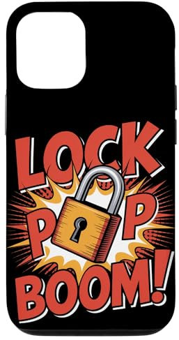 Lock Pop Boom Locksmith Case for iPhone 12/12 Pro