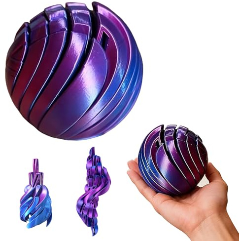 Gear Ball Fidget Spielzeug, Gear Sphere, 3D Gedruckter Zahnradball