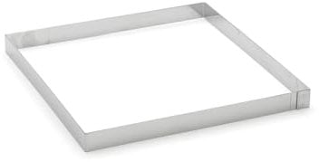 DE 39052 BUYER Rahmen, Edelstahl, Silber, 21 x 20.6 x 3 cm