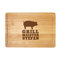 Casa Vivente Schneidebrett aus Holz mit personalisierter Gravur für Grillmeister, Geschenk für Männer, Motiv Schwein, 40,5 x 28,5 x 2 cm
