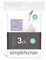 simplehuman Code U Custom Fit Liners, Extra Large, Ultra Strong Trash Bags, 55 Liter / 14.5 Gallon, 3 Refill Packs (60 Count)
