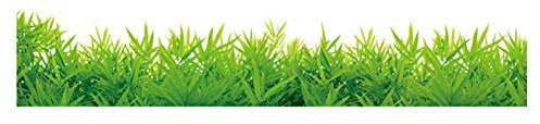 Winhappyhome Green Grass Skirting Wall Stickers for Bedroom Living Room Balcony Walkway Background Removable Decor Decals by Winhappyhome