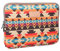 Bohemian Pattern Laptop Sleeve Case Briefcase Carrying Bag Pouch Skin Cover For Ultrabook/ipad 10 Orange
