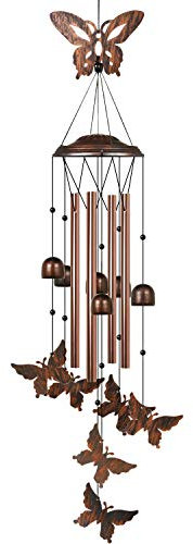 HANGOU Schmetterling Windspiele Garten Windspiele für die Inneneinrichtung im Freien Geeignet für die Hausgartendekoration, mit Haken