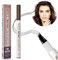 Brauenstift,Augenbrauenstift Wasserfest,Professioneller Make-up-Augenbrauenstift,mit Vier Gabelspitzen Microblading,Wischfest Langanhaltenden Augenbrauenstift-Kastanienbraun-1#