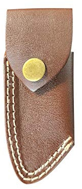 Leather sheath for folding knife/Pocket Knife - PFS