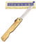 Higonokami Klappmesser Taschenmesser JapanischesAogami Warikomi Klinge 7 cm Griff aus Messing by Nagao Kanekoma