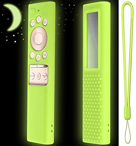 Cover in silicone per Samsung Smart TV Remote Control BN59 Series, anti scivolamento antiurto Cover Samsung Remote Cover Cover leggera per bambini (verde brillante)