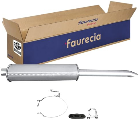 HELLA 8LD 366 030-641 Endschalldämpfer - Easy2Fit® Kit - hinten - einteilig | Kompatibel mit: OPEL KADETT E
