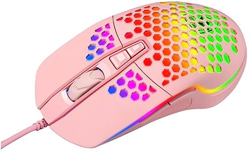 Gadpiparty Souris Luminescente pour Ordinateur De Jeu Contrôleur Pratique pour Pc Portable Design Simple