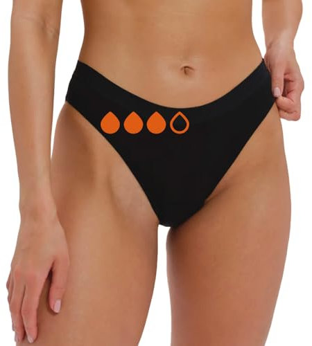 snuggs® Brief | Periodenunterwäsche für Starke Blutung | Dünne und saugstarke Menstruationsunterwäsche | Made in EU | Tencel | Nachhaltige Alternative zu Tampons und Binden | L