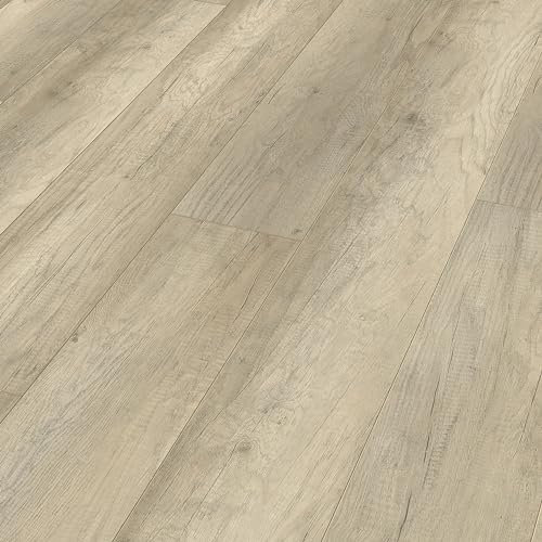 Meister Laminatboden MeisterDesign. Laminate LL 150 S 2052 x 220 x 10 mm 06188 Bootshaus Eiche Rohholz-Poren-Struktur