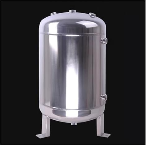 Portable Vertical Air Tank 5L 10L 20L 30L 40L 50L, Stainless Steel Air Reservoir Tank Kit, Air Storage Bladder Containers for Air Pump/Gas Tank/Compressor (Size : 50L/13.2Gal)