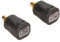 Denash MMCX auf 0,78 Mm Buchse Kabeladapter, HiFi Sound Silber Zinndraht Ersatz Unveränderter Sound MMCX Kabel Buchse für N40 (BLACK)