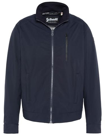 Schott NYC Homme Butler Jacket, NAVY, M EU