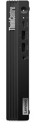 Lenovo ThinkCentre M70q Gen 5 Intel? Core? i3 i3-13100T 8 GB DDR5-SDRAM 256 GB SSD Mini PC Nero