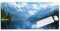Mauspad XXL 1400x600x3 mm, Groß Gaming Mauspad Blue Lake, Wetterfest Schreibtisch Mousepad, Mouse Pad Verbessert Präzision und Geschwindigkeit, Gaming Zubehör für Home Zimmer Deko S-6955