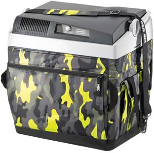 Avilia Nevera portátil de 26 litros con Funcionamiento por compresor, Ideal para picnics, Camping, Viajes y Uso doméstico con autonomía de hasta 12 Horas y alimentación AC/DC