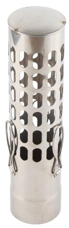 Lybunair Weatherproof Stainless Steel Tent Chimney Pipe Cover and Ventilation Rain Cap for Outdoor Camping Stoves