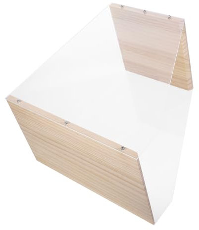Alipis CD Display Record Player Storage Bins with Lids Monitor Stand Artifact Showcase CD Storage Shelf Miniature Display Case CD Tower Vinyl Record Storage CD Rack Transparent Acrylic