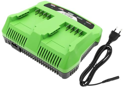 CellEdge Chargeur de batterie compatible avec tronçonneuse GreenWorks 2000107, 20362, 50,8 cm sans fil Hedge Tr, 2100007, 2100107, pour pièce n° 29837, 29842, 29852, G24B2, G24X2UC2