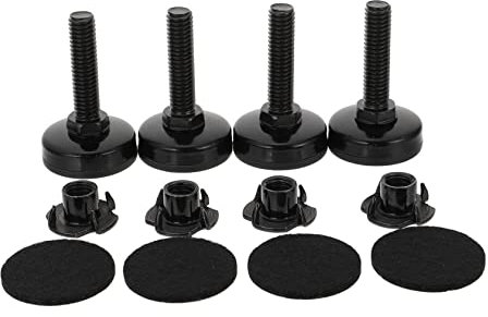 Gadpiparty 4stücke Verstellbare Möbelgleiter Aus Höhenverstellbare Füße Für Möbel Für Sofas Schränke Und Tische Langlebig Und Rostfrei