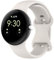 FiiMoo Silicona Correa para Google Pixel Watch 3 41mm/Pixel Watch 2, Silicona Pulseras de Repuesto, Correa de Ajustable-Blanco