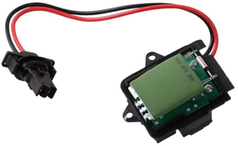 Kacepar Résistance de moteur de ventilateur CVC 12+2 broches, compatible avec Renault Clio MK2 (1998-2006), Kangoo (1997-2025), Kangoo Express (1997-2025), Thalia (1998-2006)
