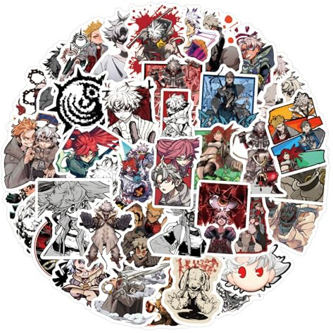 Gachiakuts Aufkleber, 60 Gachiakuts Figur Vinyl Wasserdichte DIY Stickers Für Party, Wasserflasche Scrapbook Laptop Skateboard Computer Für Teens Studenten