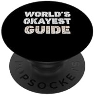 World's Okayest Guide Lustiger Leitfaden PopSockets Klebender PopGrip
