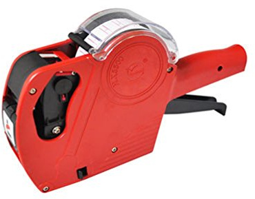 Price Tag Gun / Retail Pricing Labeller Kit included with 10 Label Rolls and Spare Ink