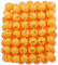 MAPOL Tischtennisbälle, 3 Sterne, Orange, 100 Stück