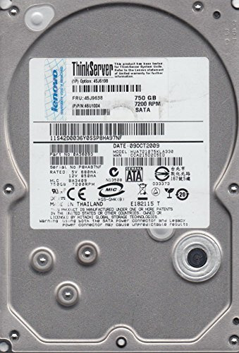 HUA721075KLA330, PN 0 a36093, MLC ba3409, IBM 750 GB SATA 3,5 Festplatte