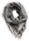 FREE SOLDIER Halstuch/Kopftuch Shemagh,100% Baumwolle Pali-Tuch Schals Unisex,Grau,110 * 110cm