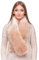 Futrzane Classic Schal - Pelz Schal Damen - Winter Fellkragen Lang Fellschal (One Size, Elfenbein Classic)