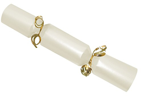 50 Hochzeit Knallbonbons Kit. Champagner mit Gold Band.